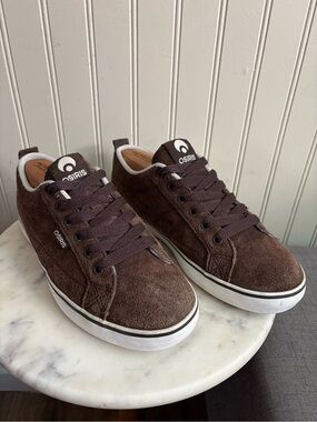 Osiris Suede Skate Shoes Sneakers Men’s 6 Brown Skater Sporty Streetwear Casual